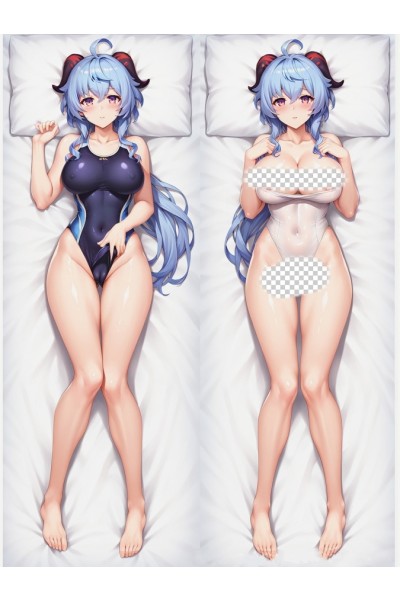 Genshin Impact Ganyu Anime Dakimakura Body Pillow Cover
