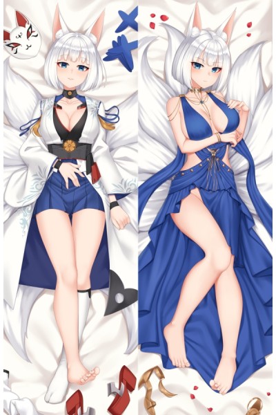 Azur Lane Kaga Anime Dakimakura Body Pillow Cover