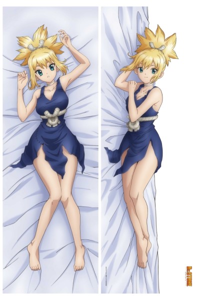 Dr. Stone Amber Kohaku Anime Dakimakura Body Pillow Cover
