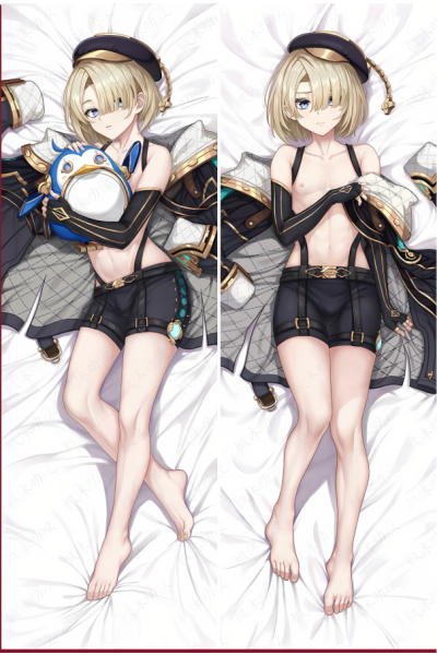 Genshin Impact Freminet Anime Dakimakura Body Pillow Cover