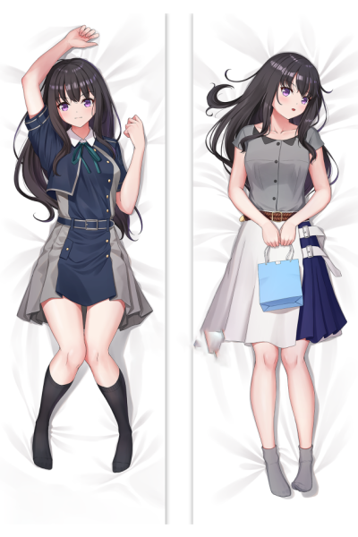 Lycoris Recoil Chisato Nishikigi Anime Dakimakura Body Pillow Cover