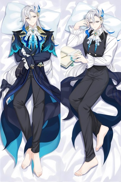 Genshin Impact Neuvillette Anime Dakimakura Body Pillow Cover