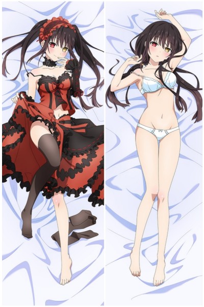 Date A Live Nightmare Tokisaki Kurumi Anime Dakimakura Body Pillow Cover