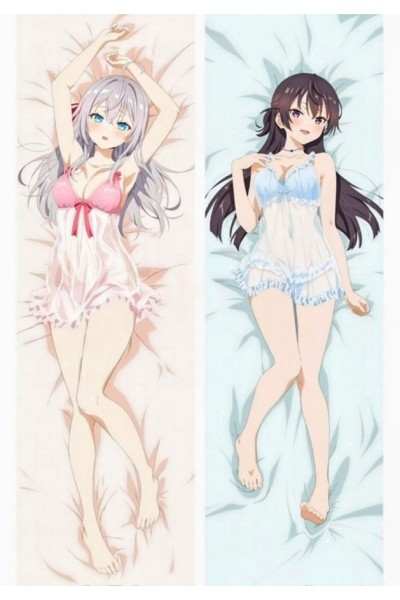 Alya Sometimes Hides Her Feelings in Russian Alisa Mikhailova Kujou & Yuki Suou Anime Dakimakura Body Pillow Cover