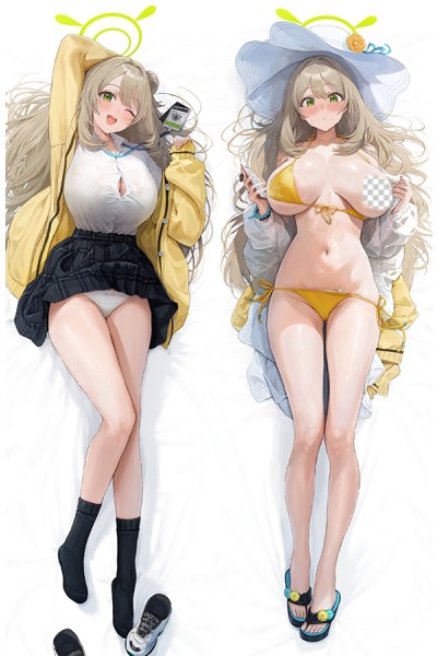 Blue Archive Izayoi Nonomi Anime Dakimakura Body Pillow Cover