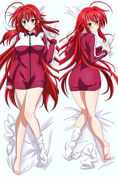 High School DxD Rias Gremory Anime Dakimakura Body Pillow Cover
