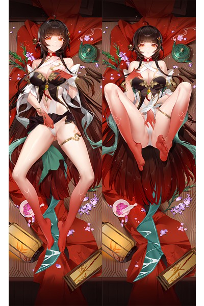 Honkai: Star Rail Lingsha Anime Dakimakura Body Pillow Cover