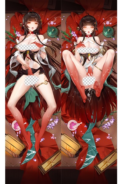 Honkai: Star Rail Lingsha Anime Dakimakura Body Pillow Cover