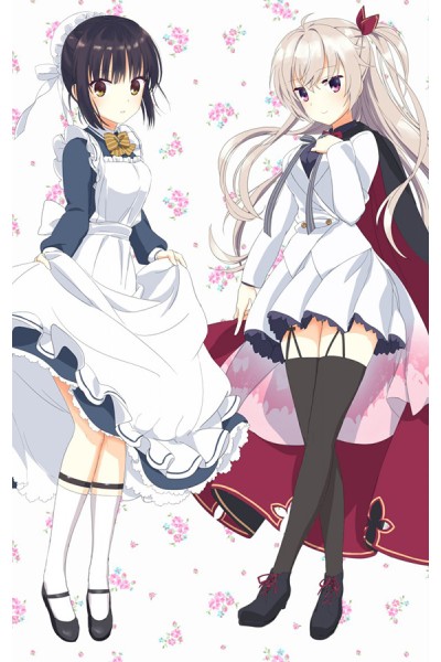 Cafe Stella to Shinigami no Chou Shiki Natsume & Akizuki Kanna Anime Dakimakura Body Pillow Cover
