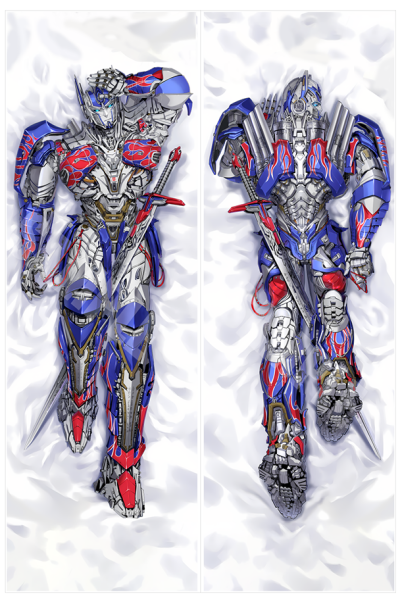 Optimus Prime Anime Dakimakura Body Pillow Cover