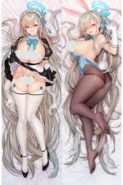 Blue Archive Itinose Asena Anime Dakimakura Body Pillow Cover