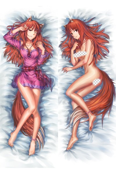 Spice and Wolf Holo Anime Dakimakura Body Pillow Cover