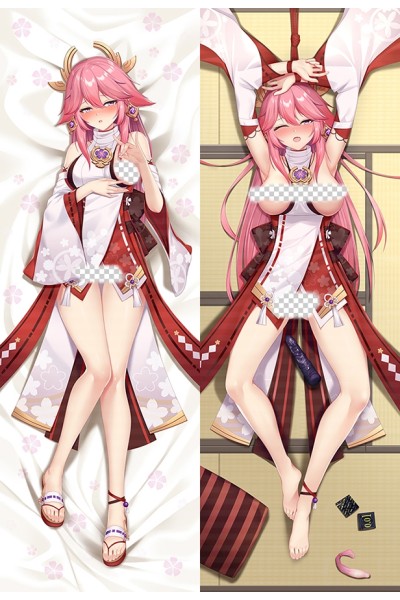 Genshin Impact Yae Miko Anime Dakimakura Body Pillow Cover