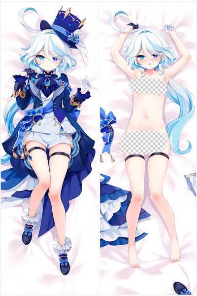 Genshin Impact Focalors Anime Dakimakura Body Pillow Cover