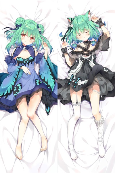 Virtual Youtuber Uruha Rushia Anime Dakimakura Body Pillow Cover
