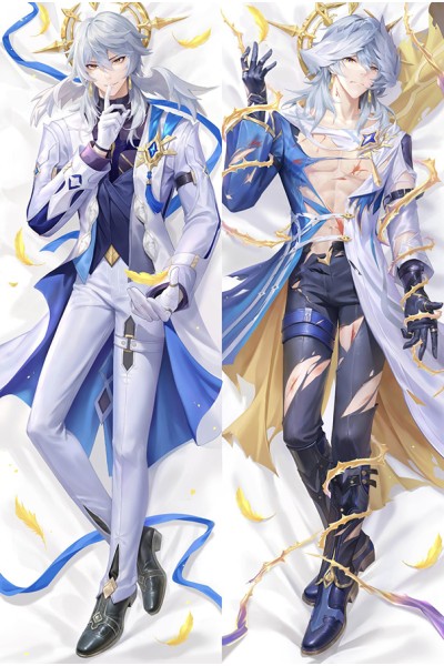 Genshin Impact Kamisato Ayato Anime Dakimakura Body Pillow Cover
