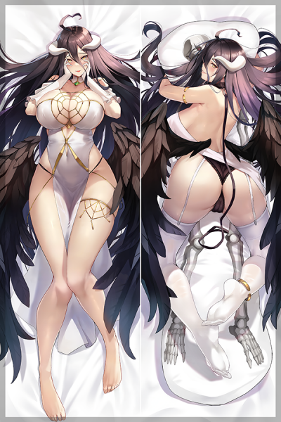 Overlord Albedo Anime Dakimakura Body Pillow Cover