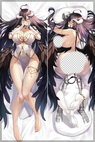 Overlord Albedo Anime Dakimakura Body Pillow Cover