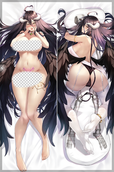 Overlord Albedo Anime Dakimakura Body Pillow Cover