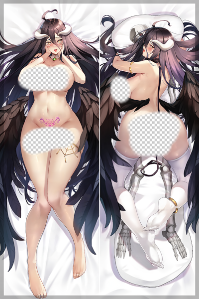 Overlord Albedo Anime Dakimakura Body Pillow Cover