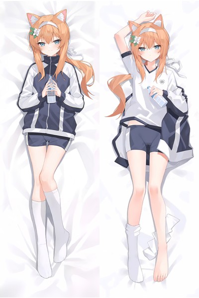 Blue Archive Iochi Mari Anime Dakimakura Body Pillow Cover
