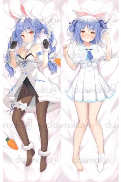 Virtual Youtuber Usada Pekora Anime Dakimakura Body Pillow Cover