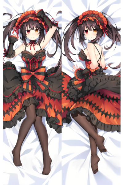 Date A Live Nightmare Tokisaki Kurumi Anime Dakimakura Body Pillow Cover