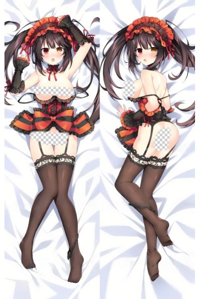 Date A Live Nightmare Tokisaki Kurumi Anime Dakimakura Body Pillow Cover
