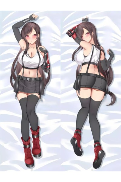 Final Fantasy Tifa Lockhart Anime Dakimakura Body Pillow Cover