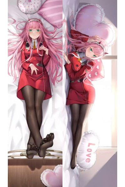 Darling In The Franxx Code:002 Zero Two Anime Dakimakura Body Pillow Cover