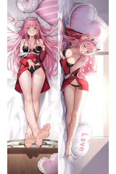 Darling In The Franxx Code:002 Zero Two Anime Dakimakura Body Pillow Cover