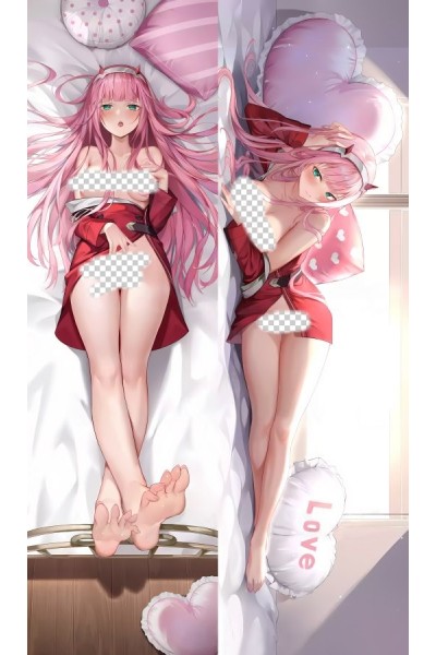 Darling In The Franxx Code:002 Zero Two Anime Dakimakura Body Pillow Cover