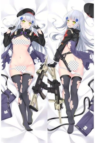 Girls' Frontline HK416 Anime Dakimakura Body Pillow Cover