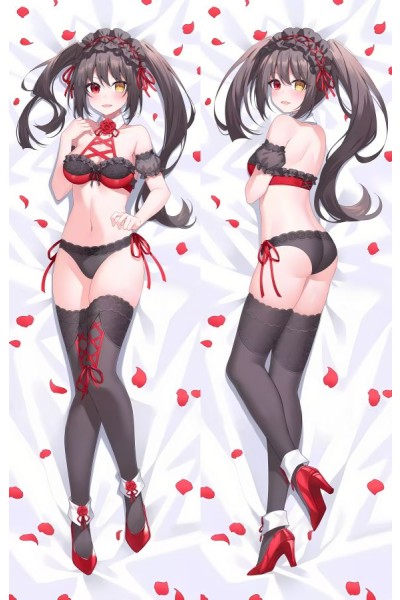 Date A Live Nightmare Tokisaki Kurumi Anime Dakimakura Body Pillow Cover