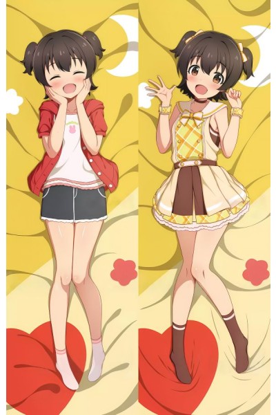 The Idolmaster Akagi Miria Anime Dakimakura Body Pillow Cover