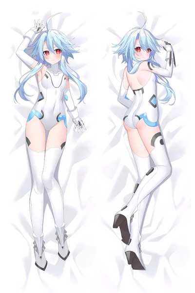 Hyperdimension Neptunia White Heart Anime Dakimakura Body Pillow Cover