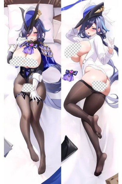 Genshin Impact Clorinde Anime Dakimakura Body Pillow Cover