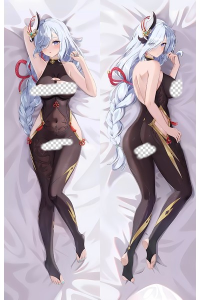 Genshin Impact Shenhe Anime Dakimakura Body Pillow Cover