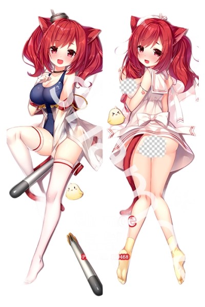 Azur Lane Eldridge Laffey HMS Belfast I19 Anime Dakimakura Pillow Cover