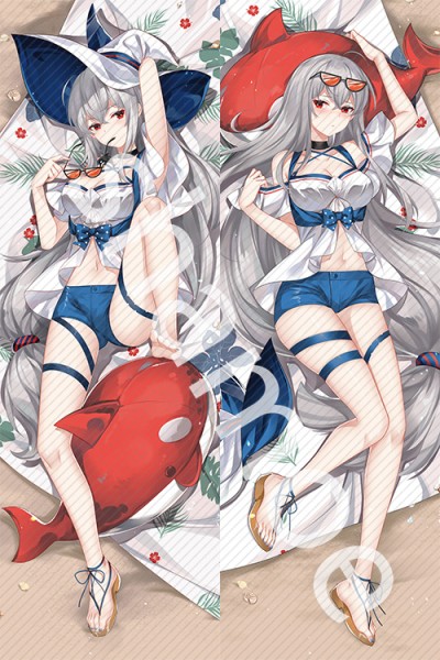 Arknights Skadi The Corrupting Heart Anime Dakimakura Pillow Cover