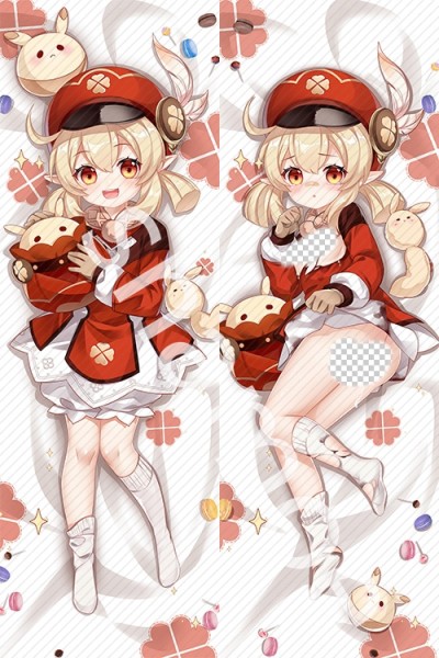 Genshin Impact Klee Anime Dakimakura Pillow Cover