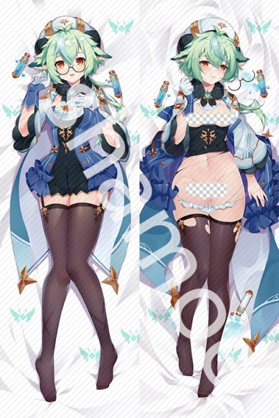 Genshin Impact Sucrose Anime Dakimakura Pillow Cover