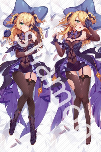 Genshin Impact Fischl Anime Dakimakura Pillow Cover