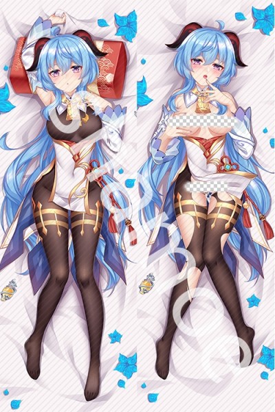Genshin Impact Ganyu Anime Dakimakura Pillow Cover