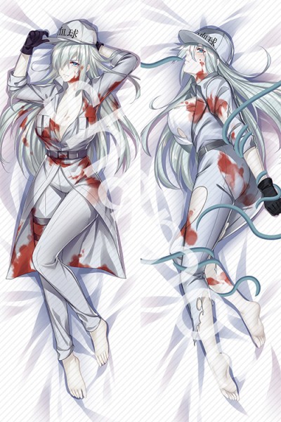 Cells at Work! Code Black White blood cell 1196 Anime Dakimakura Pillow Cover