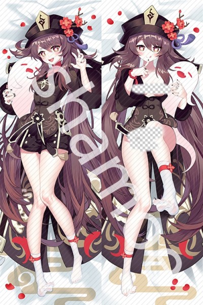 Genshin Impact Hutao Anime Dakimakura Pillow Cover