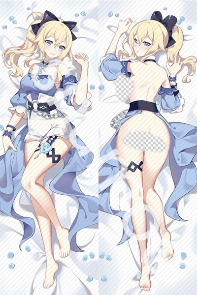 Genshin Impact Jean Gunnhildr Anime Dakimakura Pillow Cover