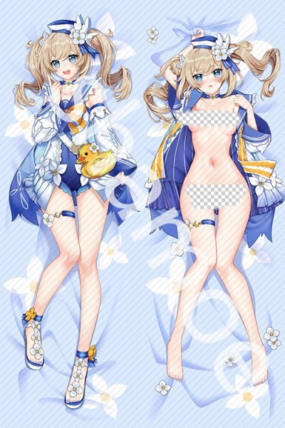 Genshin Impact Barbara Anime Dakimakura Pillow Cover
