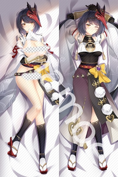 Genshin Impact Sara Anime Dakimakura Pillow Cover