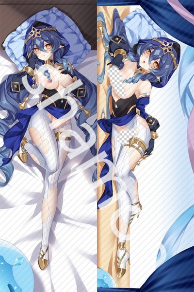 Genshin Impact Layla Anime Dakimakura Pillow Cover